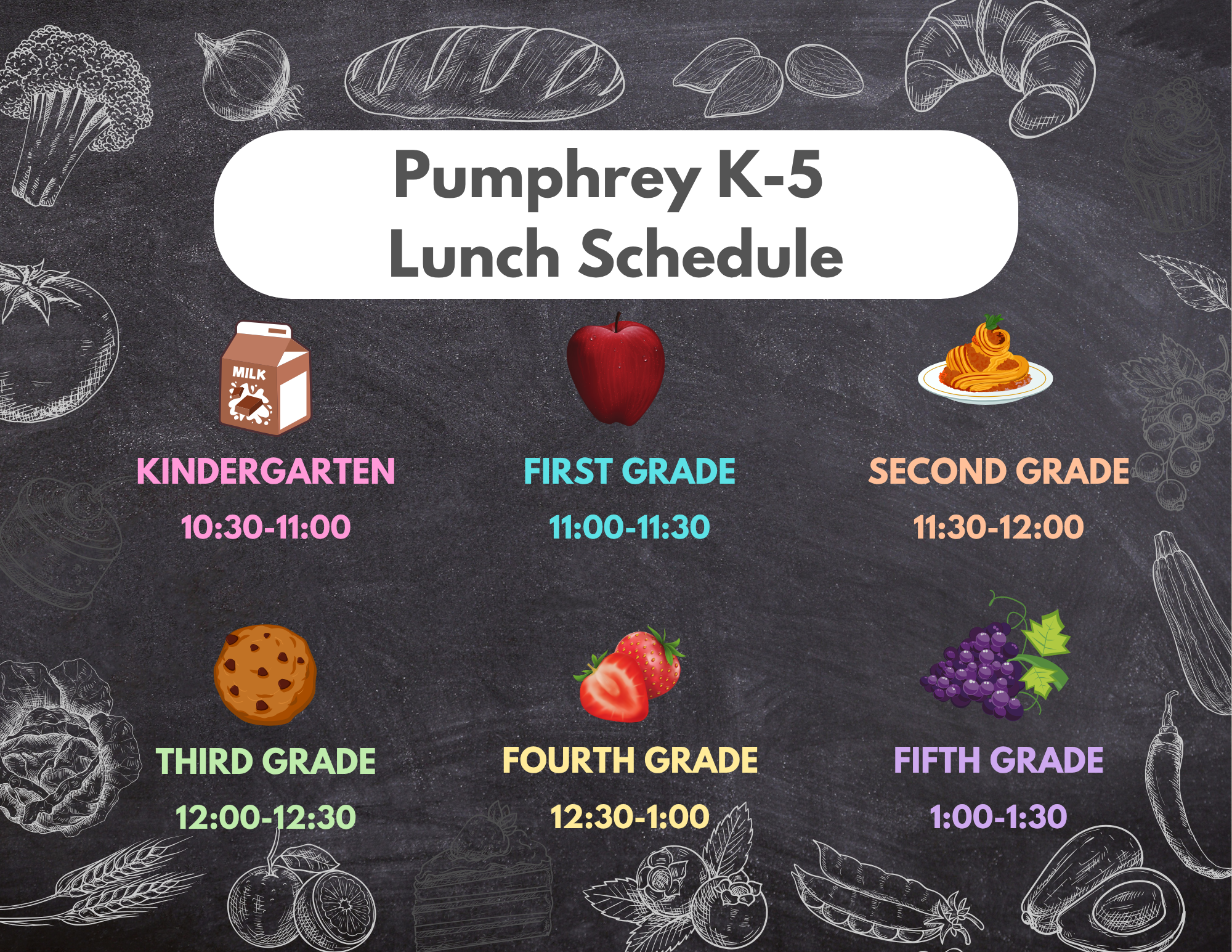 k5 lunch